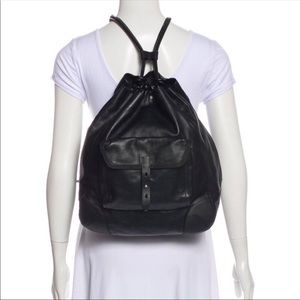 Authentic leather rag and bone backpack